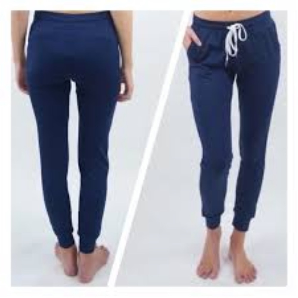 Zyia Active Navy Cozy Jogger Size Small